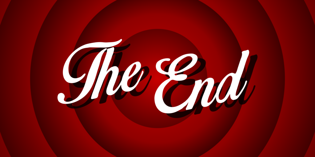 The beginning of the end